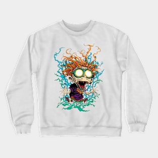 Trippy 90s cartoon Crewneck Sweatshirt